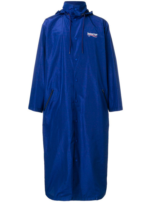 BALENCIAGA 2017 Polstret Raincoat