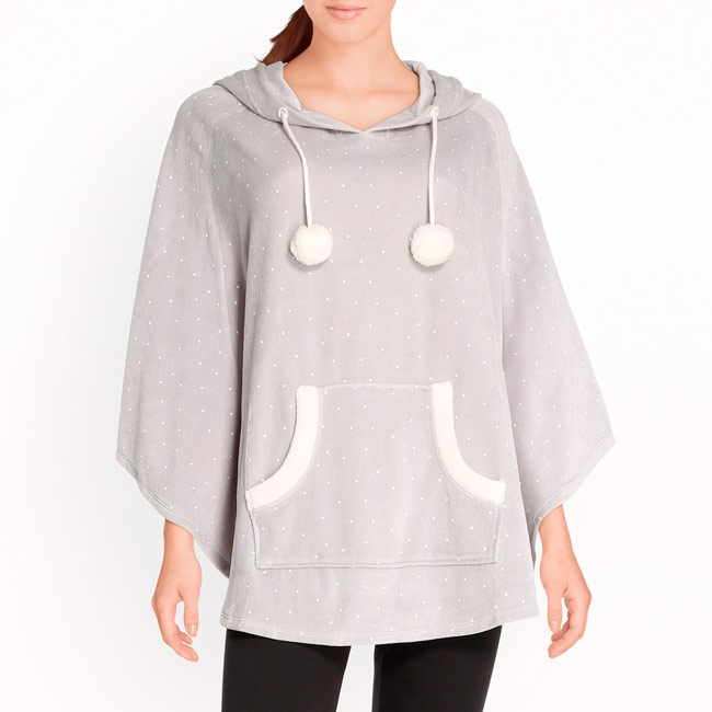 R ÉDITION Velour Poncho
