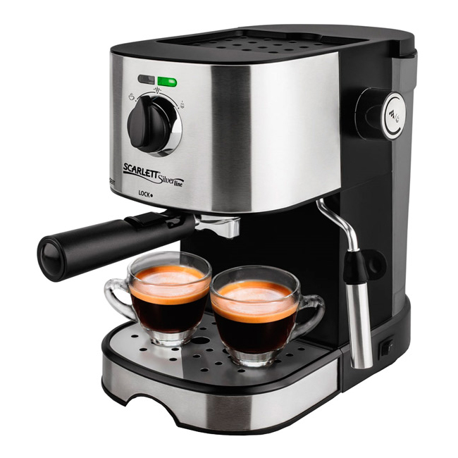 Scarlett SL-CM53001 - най-достъпната кафемашина за еспресо