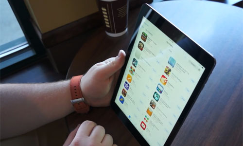 ipad display