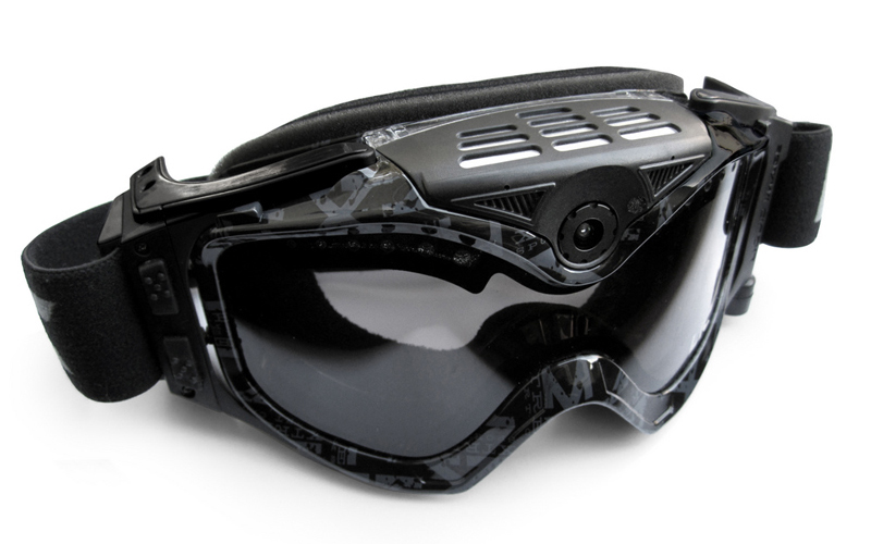 Brille mit eingebauter Action-Kamera