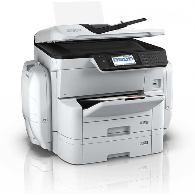 WorkForce Pro WF-C869RDTWF - MFP שימושי עם פקס למשרדים גדולים
