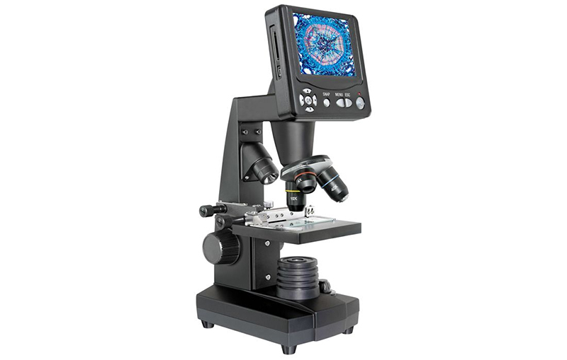 Bresser LCD 50x - 2000x - das beste Mikroskop mit drei Objektiven und einer 5-Megapixel-Kamera