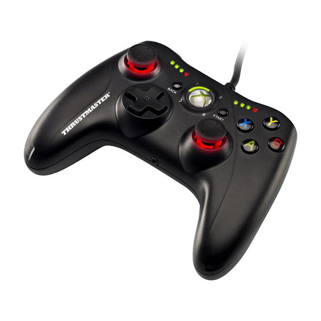 Thrustmaster GPX Black Edition PC / Xbox 360 - elegáns háttérvilágítással