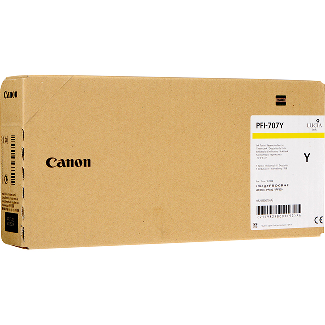 Canon PFI-707 - cartuchos originais para impressoras de grande formato