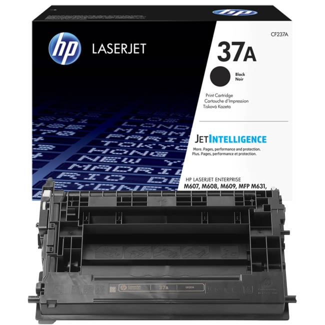 HP 37A Black (CF237A) - חומרים מתכלים סטנדרטיים עם משאב הגון
