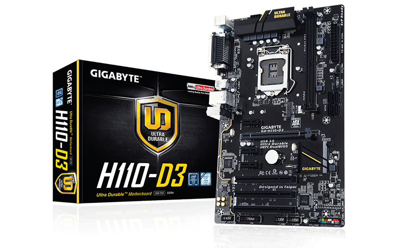 GIGABYTE GA-H110-D3 - das beste Preis-Leistungs-Verhältnis