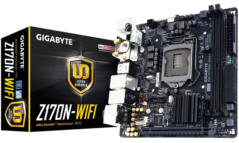 GIGABYTE GA-Z170-D3H - mit dem neuesten Prozessoranschluss
