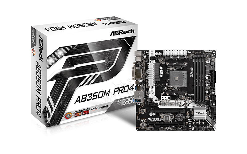 ASROCK AB350M PRO4 - ekran kartlarını birleştirme teknolojisi ile