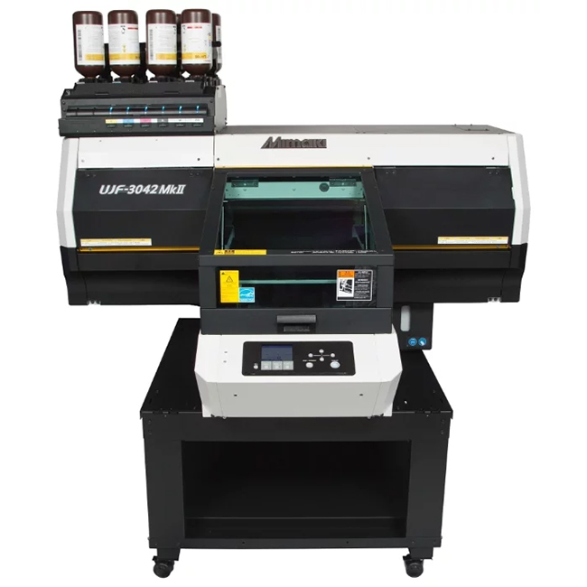 Mimaki UJF-3042 MkII - על שלטים קטנים