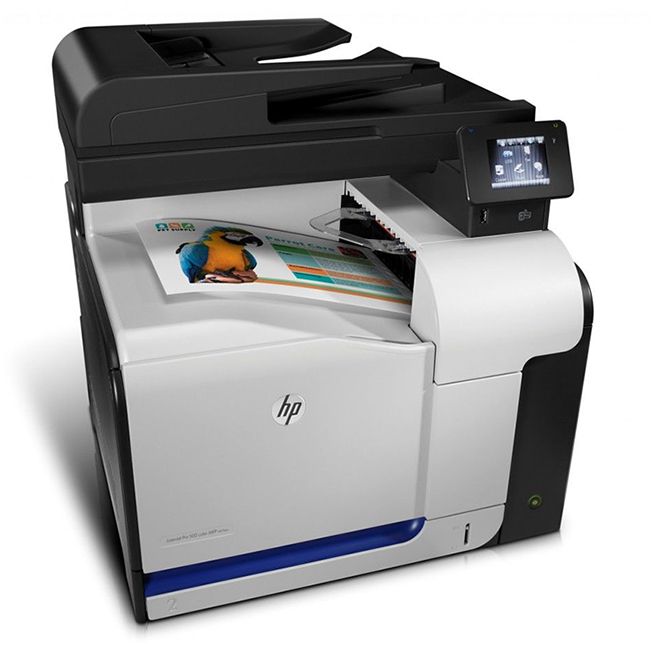 צבע HP LaserJet Pro 500 בצבע MFP M570dn - לשימוש מקצועי