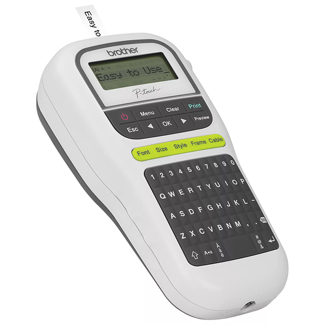 Brother P-touch PT-H110 - המדפסת העצמאית הקטנה ביותר