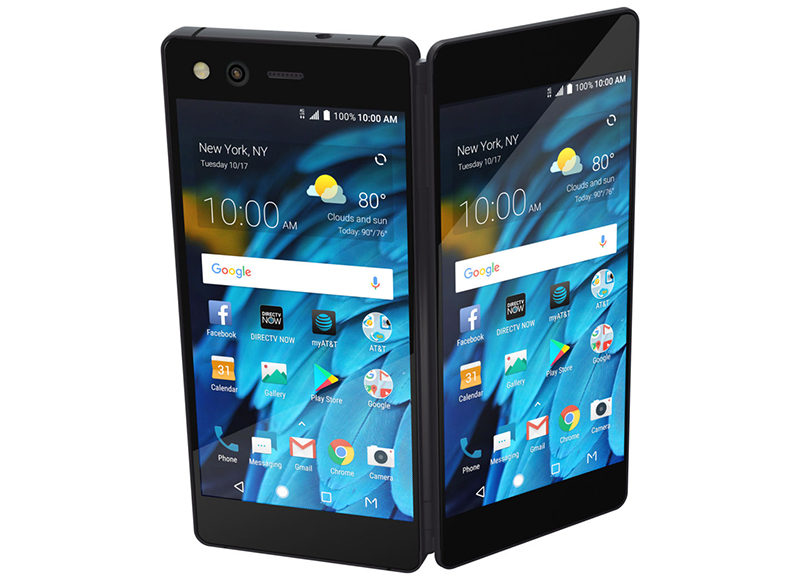 Axon M - sammenleggbar smarttelefon med to skjermer