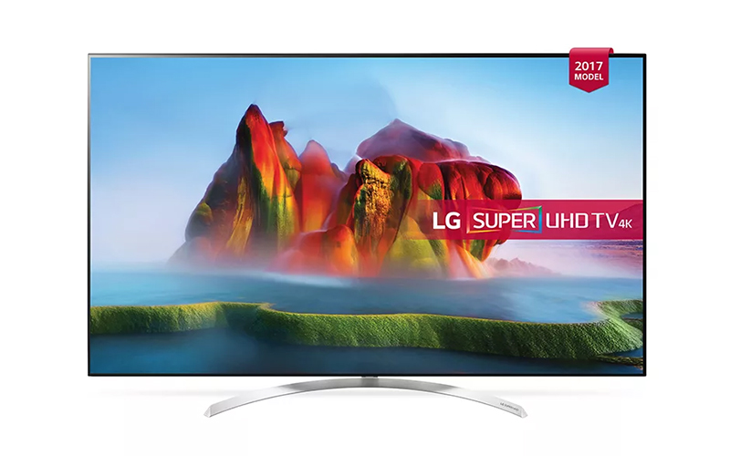 LG 55SJ850V - väritelevisio, jolla on voimakas ääni