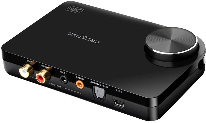 CREATIVE X-Fi Sound Blaster Surround 5.1 Pro - son spatial à cinq canaux