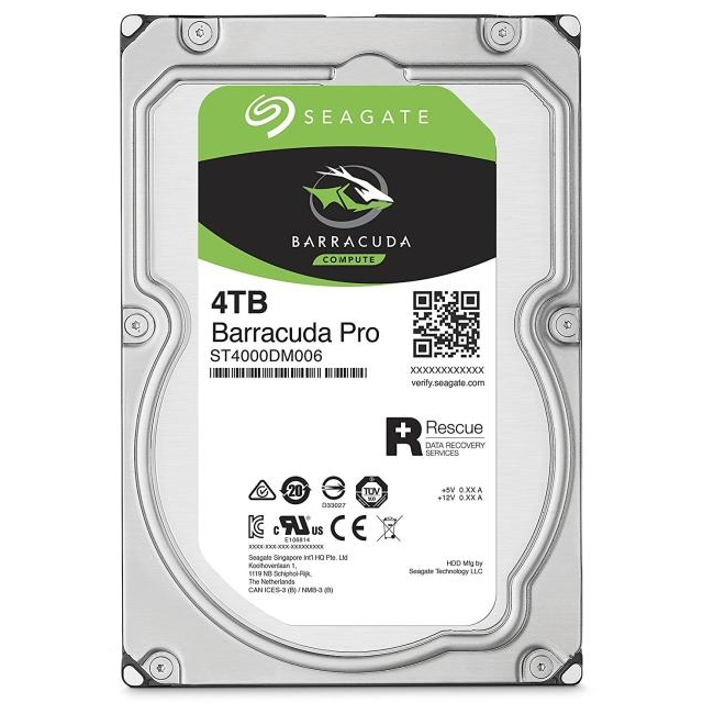 Seagate BarraCuda Pro (ST4000DM006) - kapasitif ve hızlı